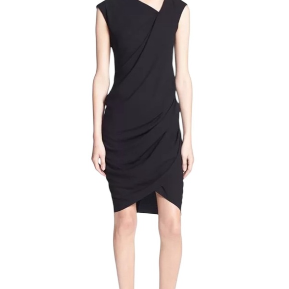 ⭐️ Host Pick ⭐️Helmut Lang blue asymmetrical dress size medium - Picture 8 of 12